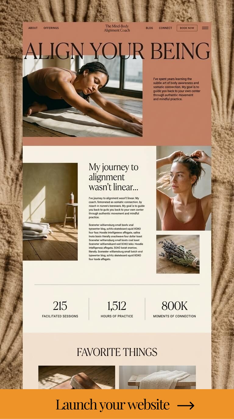 Website Design for Coaches & Service Providers | Momentu Sites