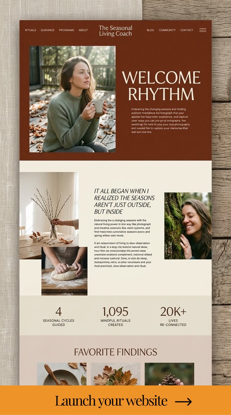 Rustic Websites Momentu Sites | Premium Web Design in 3 Days